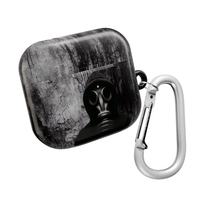 Gritty AirPod Cases - Urban Style, Tech Accessories, Music Lover Gift, Black & Gray Aesthetic, Unique Earbud Cases, Trendy Tech Gear