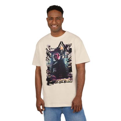 Unisex Graphic Oversized Tee - Trendy Streetwear Shirt, Perfect for Casual Outings, Gifts, Festivals, Retro Style