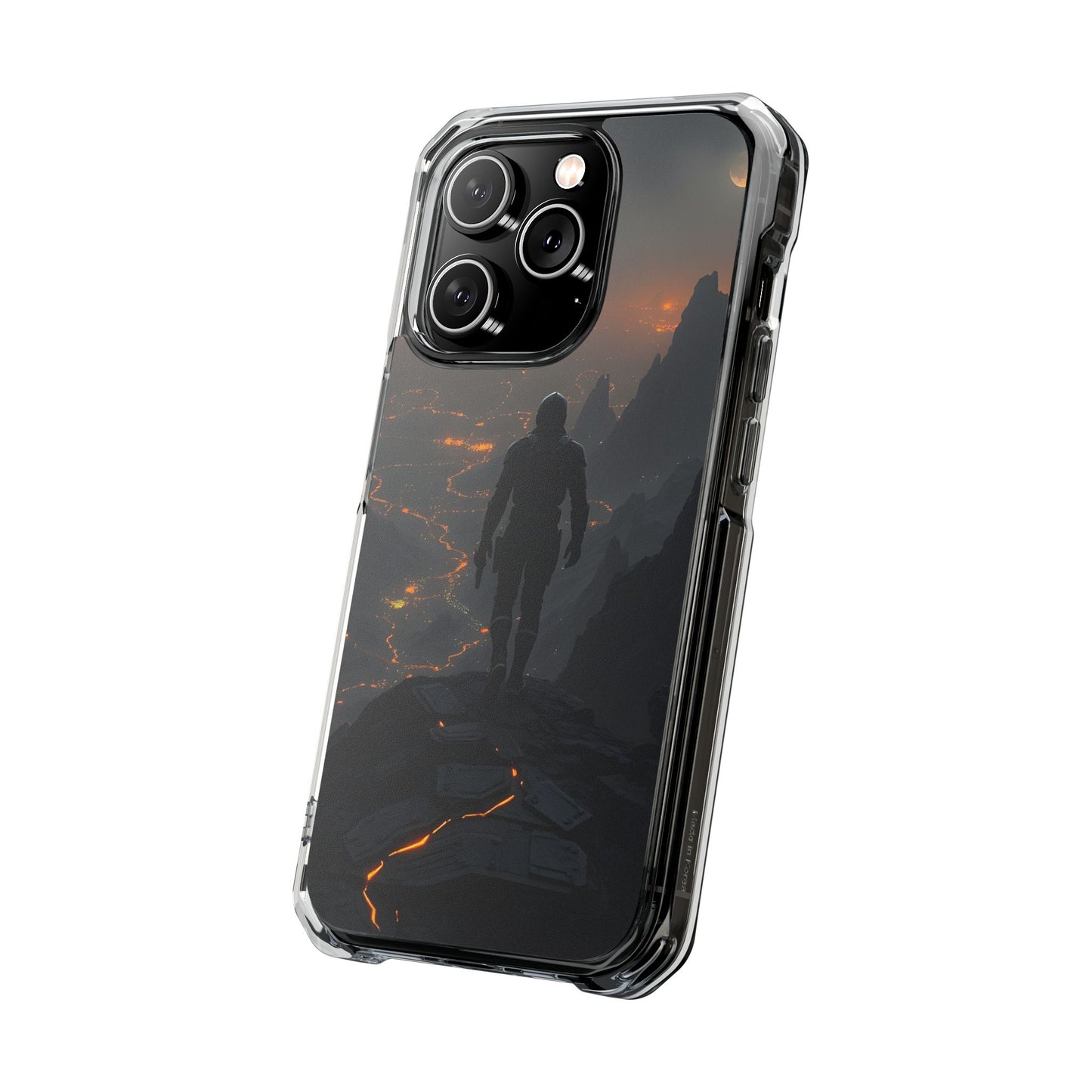 Magnetic Clear Impact Phone Cases, Adventure Phone Cover, Gamer Gift, Customizable Phone Shell, Trendy Tech Accessory