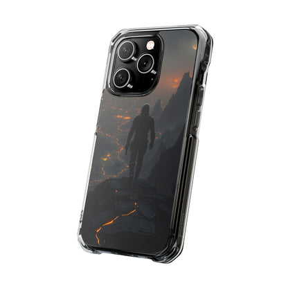 Magnetic Clear Impact Phone Cases, Adventure Phone Cover, Gamer Gift, Customizable Phone Shell, Trendy Tech Accessory