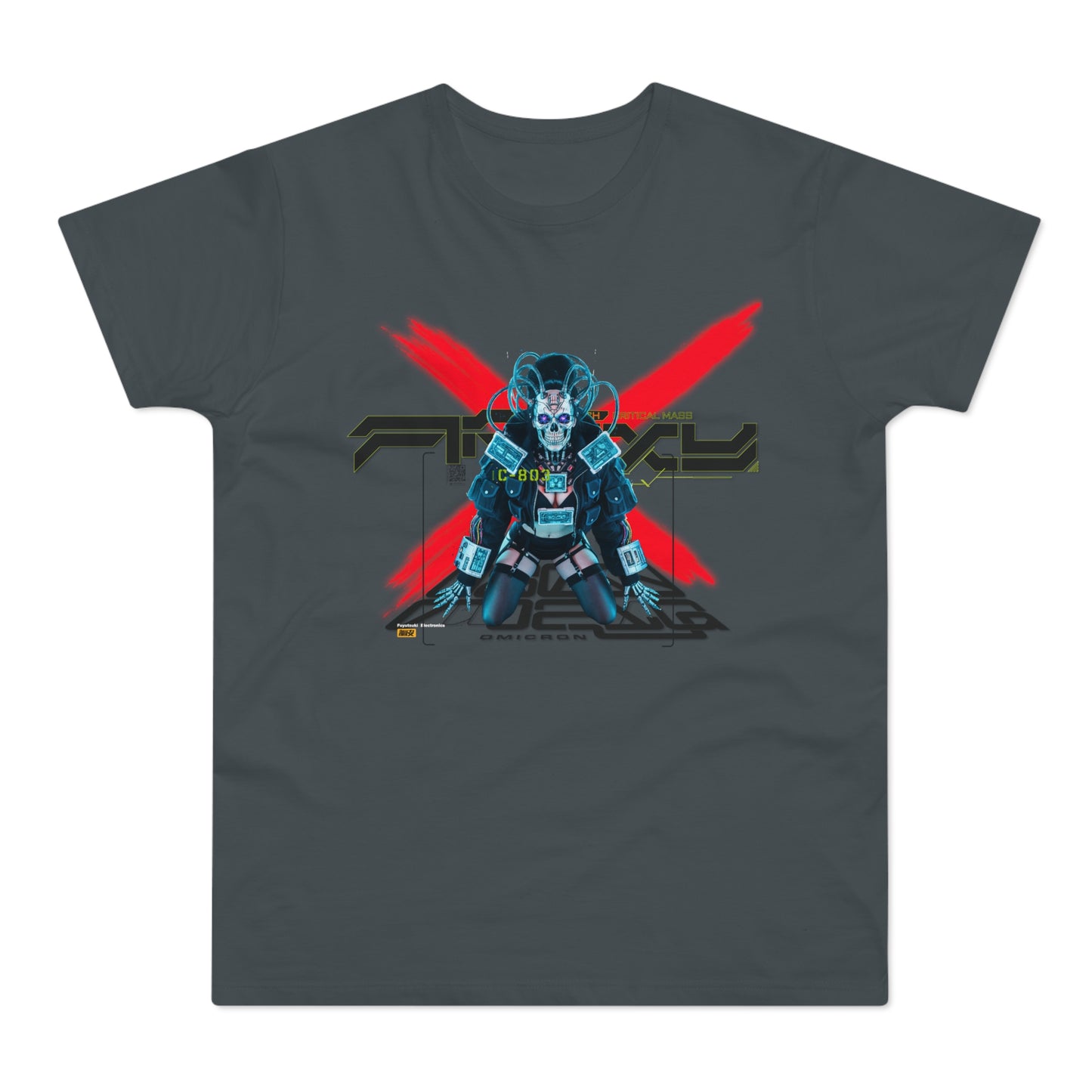 Futuristic Robot Graphic Tee - Unisex Casual T-Shirt, Geek Fashion, Gift for Gamers, Science Fiction Style, Birthday Present