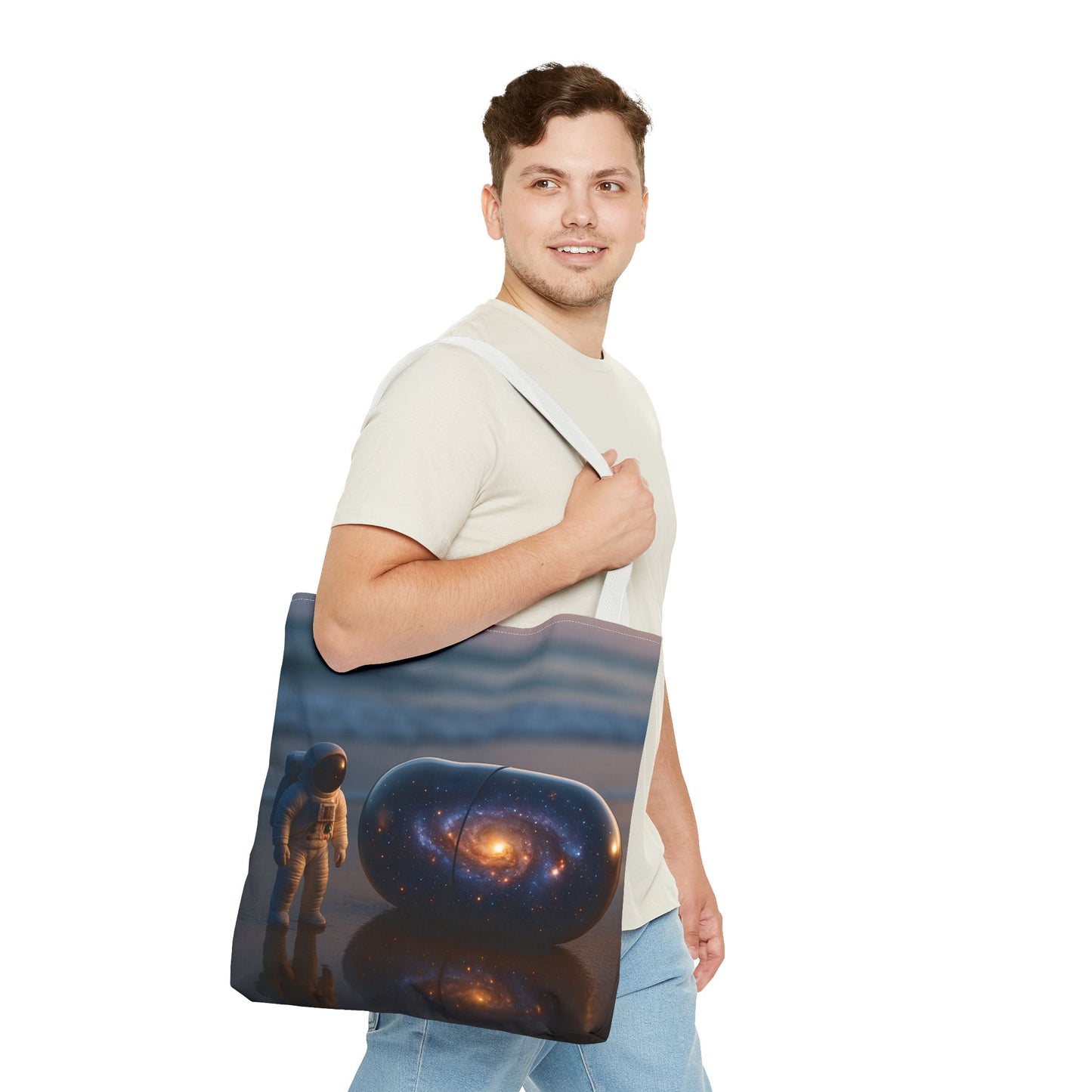 Galactic Dreams Tote Bag | Cosmic Space Design | Perfect for Astronaut Lovers, Gifts, Beach, Travel, Everyday Use