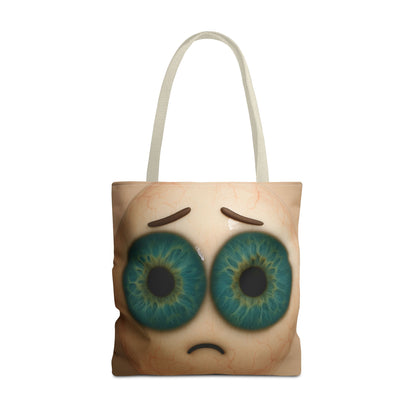 Whimsical Eyes Tote Bag - Quirky Art for Everyday Use, Eco-Friendly Shopping, Gift Idea, Statement Purse, Halloween Accessory