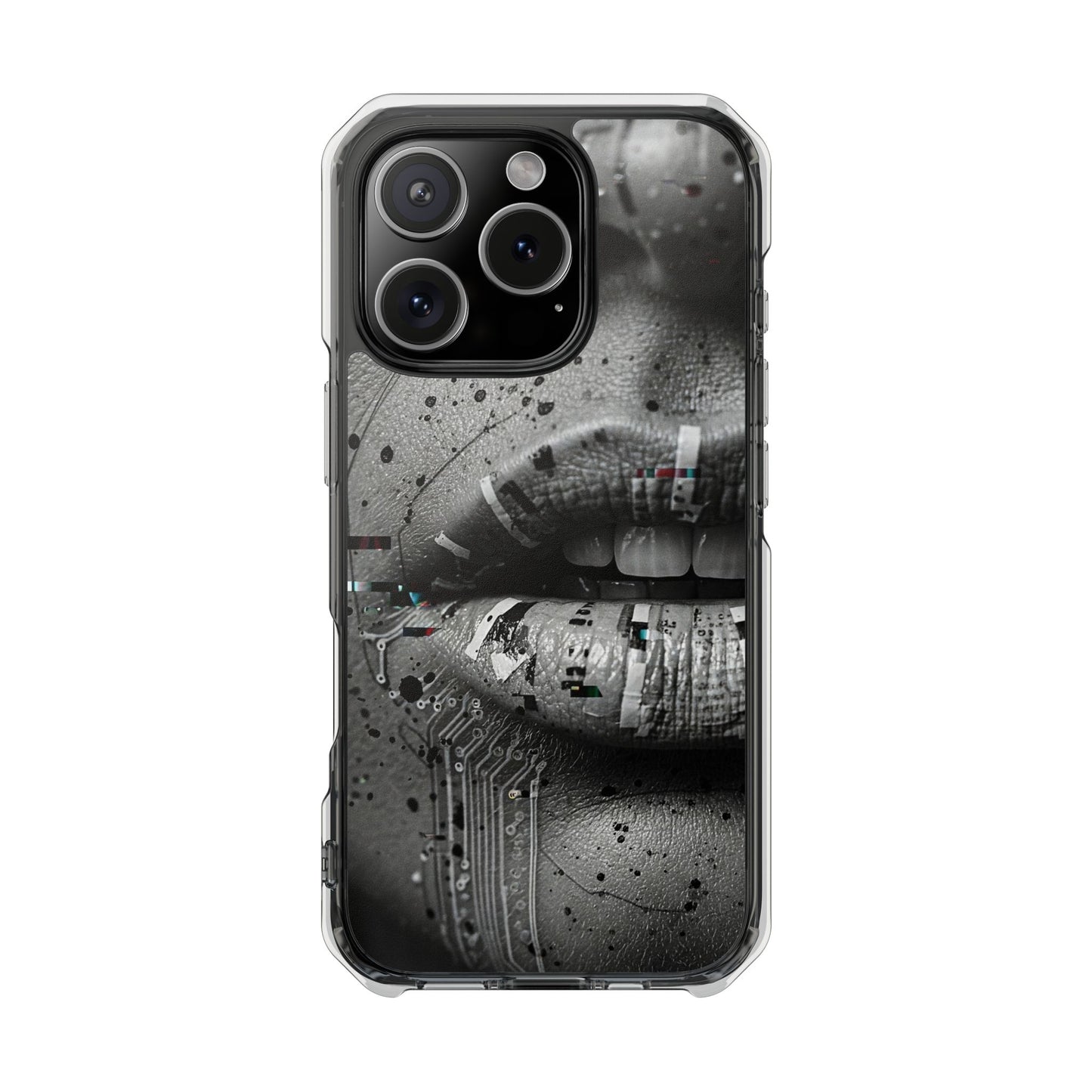 Magnetic Clear Impact Phone Case for Stylish Protection, Urban Aesthetic, Trendy Gift, Phone Accessories, Personalized Present