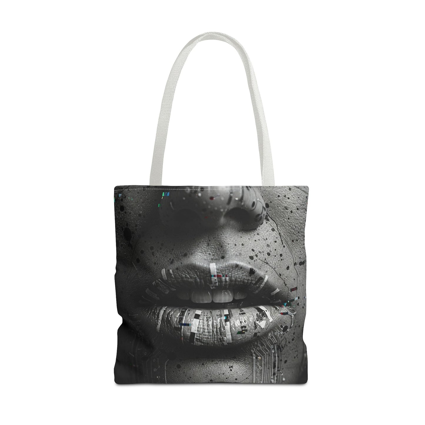 Stylish Graphic Tote Bag - Chic Everyday Carryall, Trendy Laptop Bag, Fashion Statement, Art-Inspired Gift, Eco-Friendly