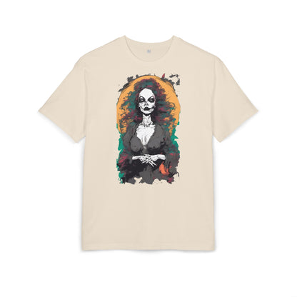Gothic Art Oversized Tee - Perfect for Halloween Celebrations, Casual Outfits, Gift for Art Lovers, Unique Graphic Tee, Spooky Style
