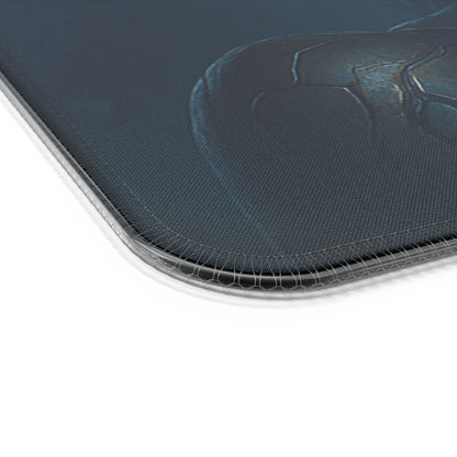LED Gaming Mouse Pad with Wireless Charging - Game Over Design, Computer Accessory, Gamer Gift, Desk Decor, LED Light Pad, Gaming Desk