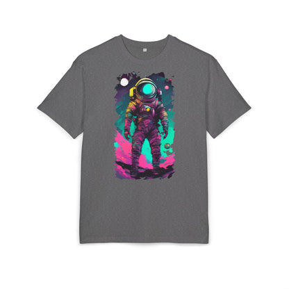 Cosmic Astronaut Tee, Unisex Oversize Tee, Space Graphic Shirt, Retro Astronaut T-Shirt, Gift for Space Lovers, Unique Graphic Tee
