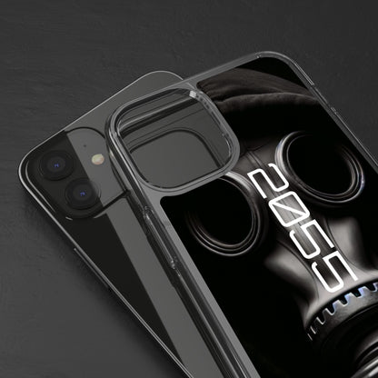 Phone Case Dystopian Gas Mask Design