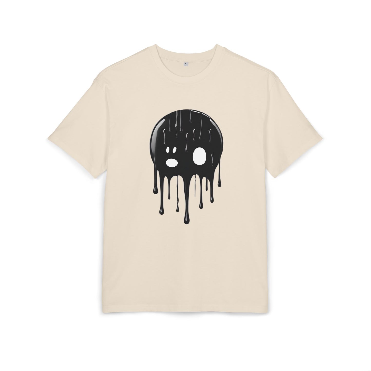 Edgy Skull Graphic Unisex Heavy Oversize Tee