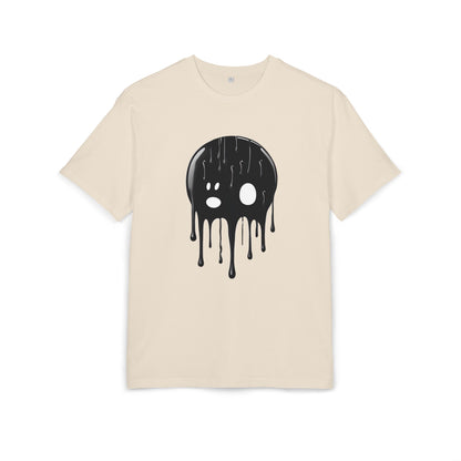Edgy Skull Graphic Unisex Heavy Oversize Tee