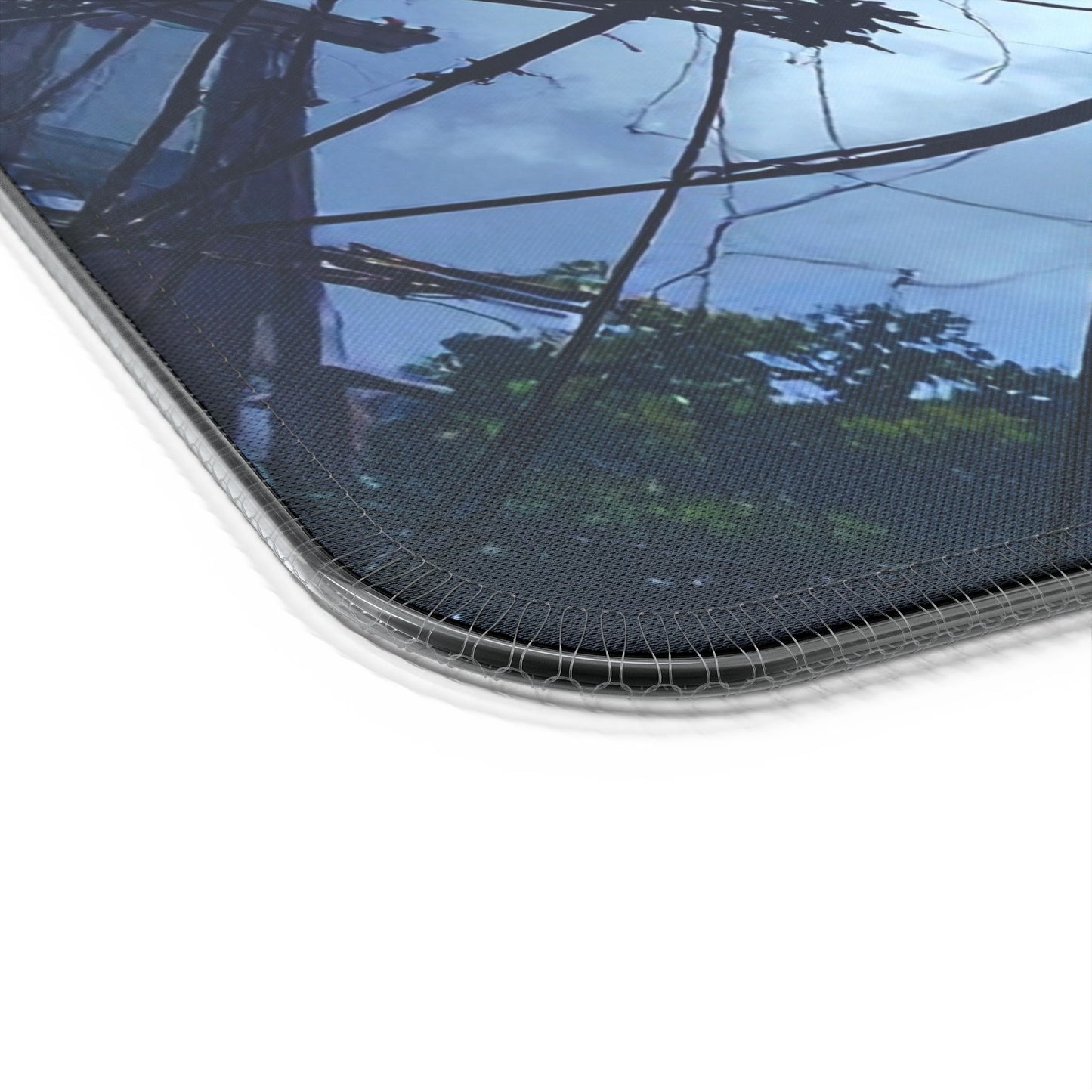 LED Gaming Mouse Pad with Wireless Charging - Futuristic Design for Gamers, Perfect for Home Office, PC Setup, Gaming Desk