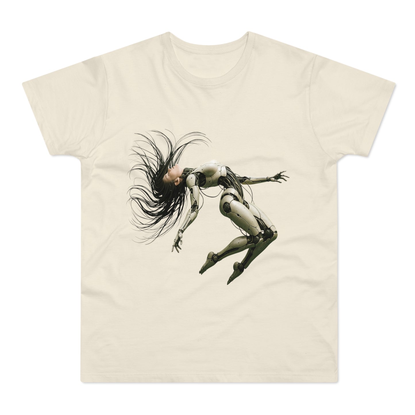 Futuristic Robot Graphic Tee for Men & Women, Tech Lover Gift, Unisex T-Shirt, Casual Wear, Unique Gift, Trendy Fashion
