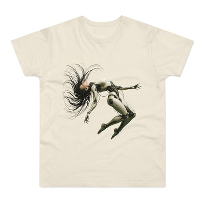 Futuristic Robot Graphic Tee for Men & Women, Tech Lover Gift, Unisex T-Shirt, Casual Wear, Unique Gift, Trendy Fashion