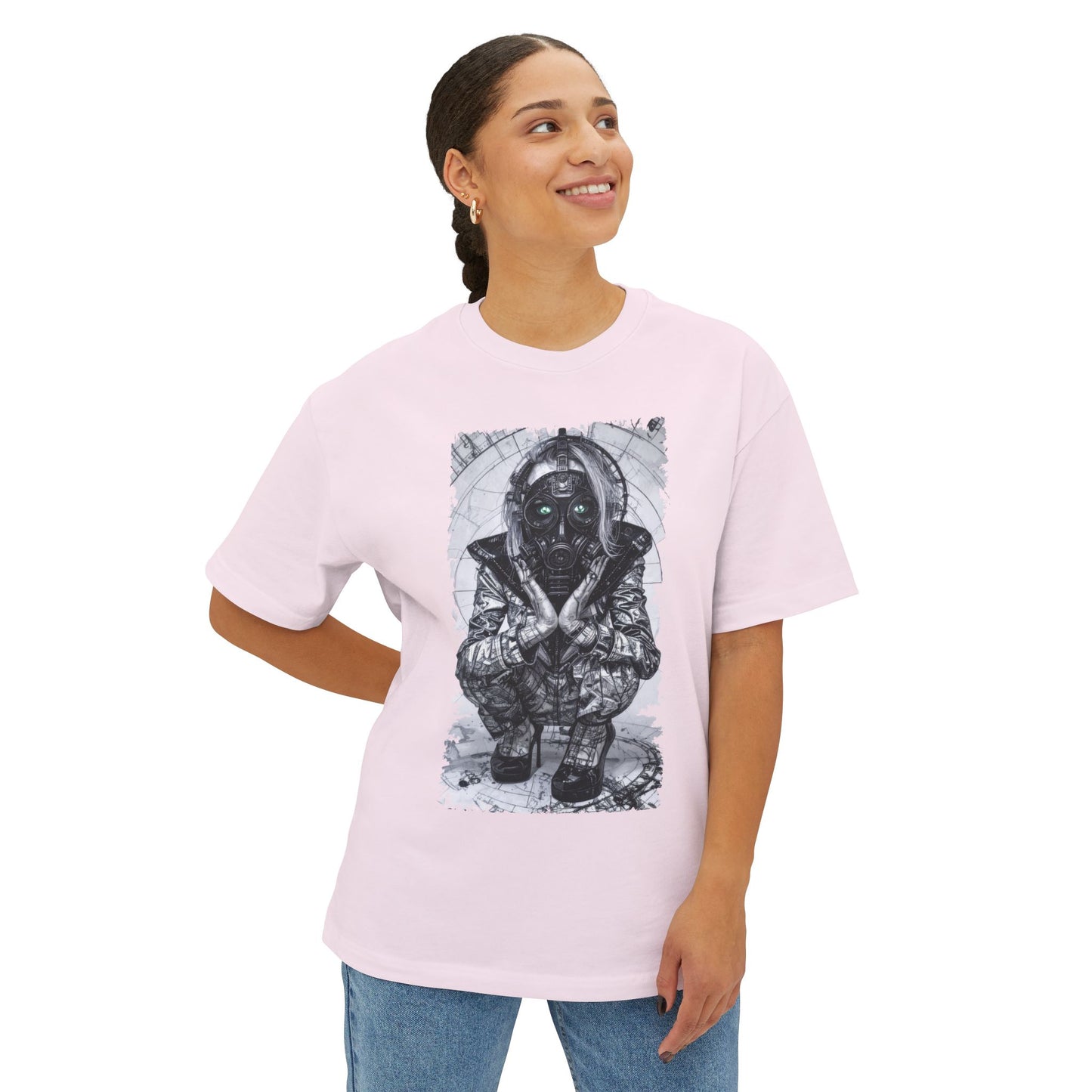 Unique Graphic Unisex Oversized Tee, Casual Streetwear, Ideal Gift for Art Lovers, Perfect for Summer Festivals, Relaxed Style