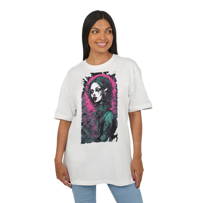 Artistic Heavy Oversize Tee, Vintage Style Shirt, Trendy Graphic Tee, Casual Streetwear, Unique Alternative Apparel