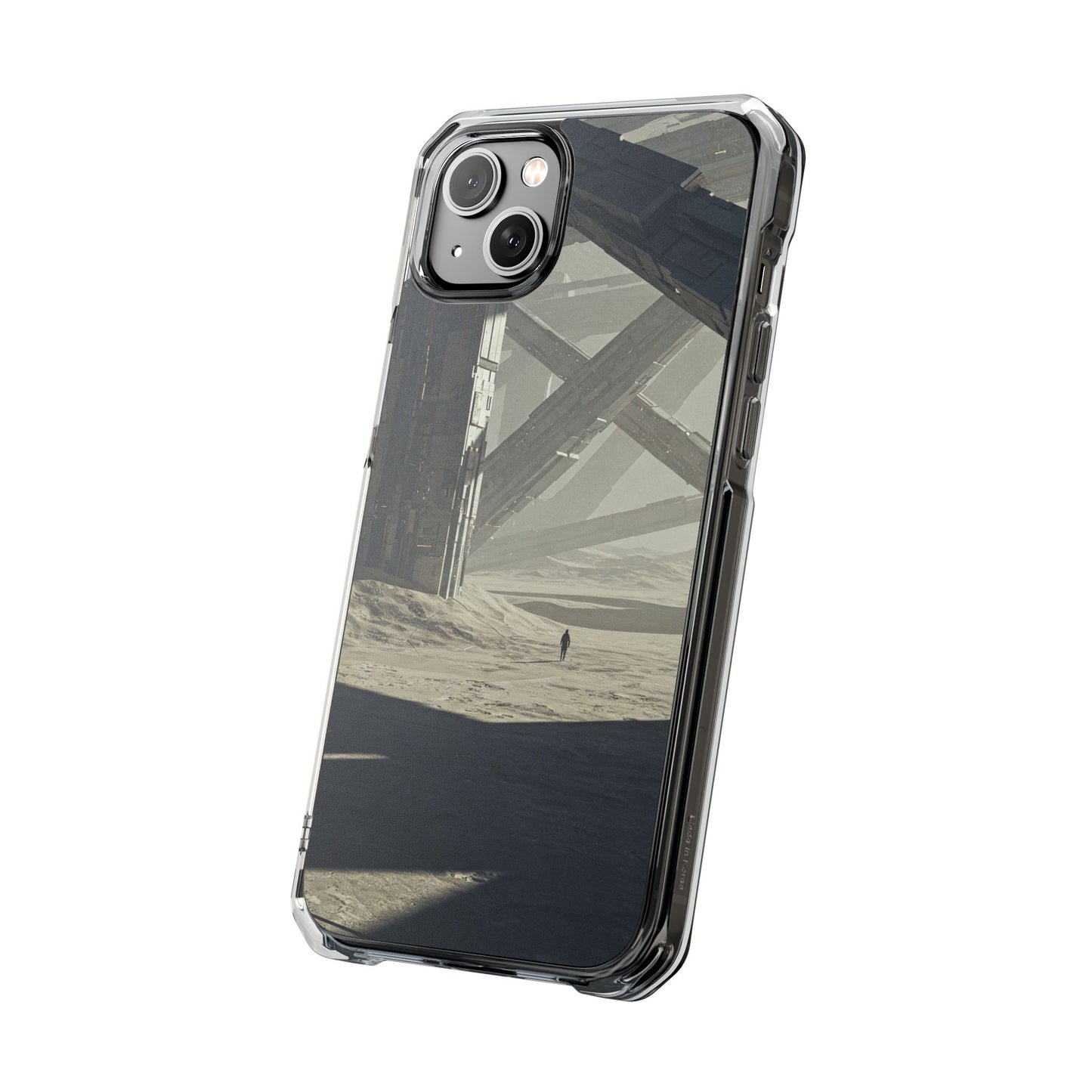 Magnetic Clear Impact Cases - Aesthetic Phone Protection, Unique Gift for Tech Lovers, Sleek Design for Minimalists