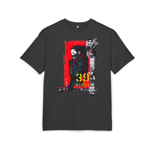Artistic Oversize Tee featuring Bold Graphic Design, Unisex Heavyweight T-Shirt