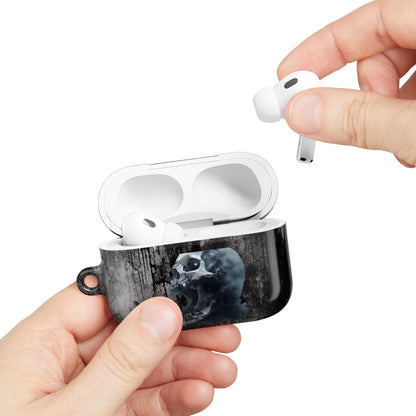 Gothic Skull AirPod Case, Trendy Wireless Earbuds Cover, Perfect Gift for Music Lovers, Halloween Decor, Edgy Aesthetic
