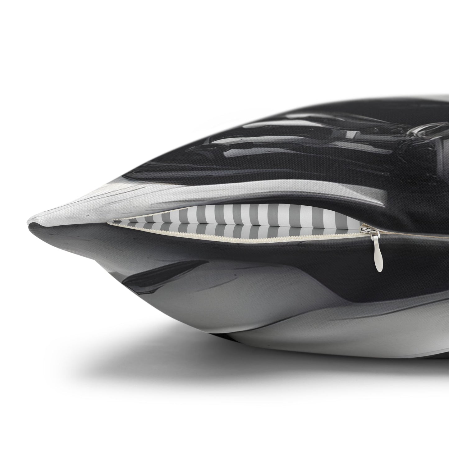 Square Pillowcase with Edgy Futuristic Design