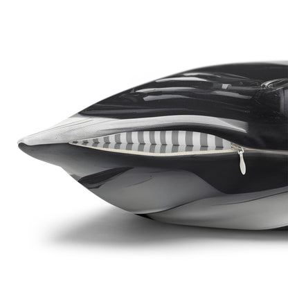 Square Pillowcase with Edgy Futuristic Design