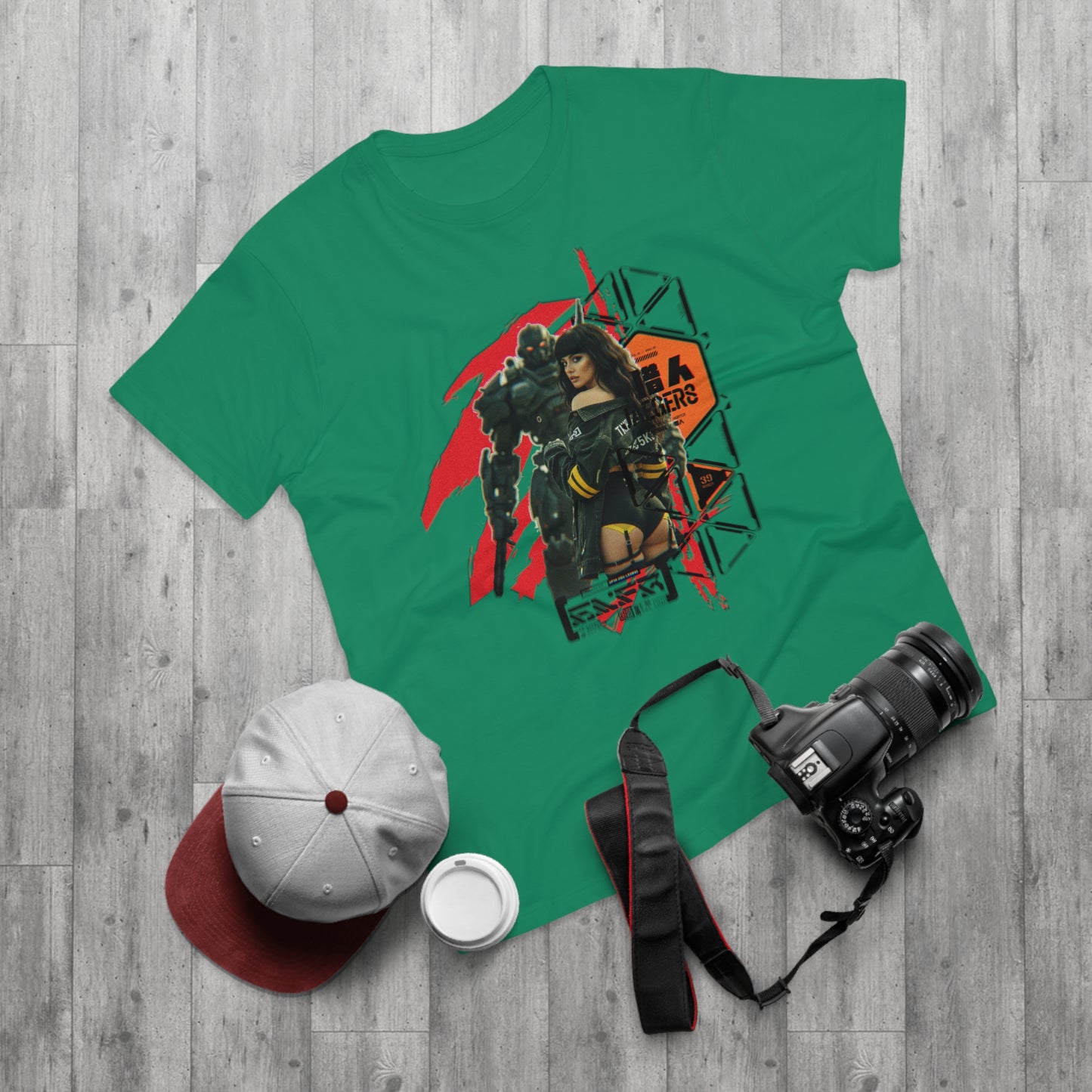 Retro Robot Graphic T-Shirt | Casual Wear, Anime Fans, Geek Culture, Gift for Her, Gaming Apparel