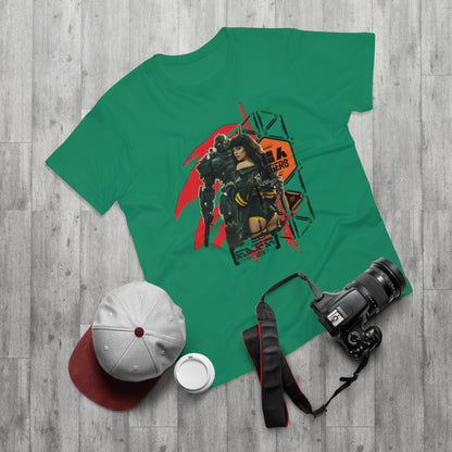 Retro Robot Graphic T-Shirt | Casual Wear, Anime Fans, Geek Culture, Gift for Her, Gaming Apparel