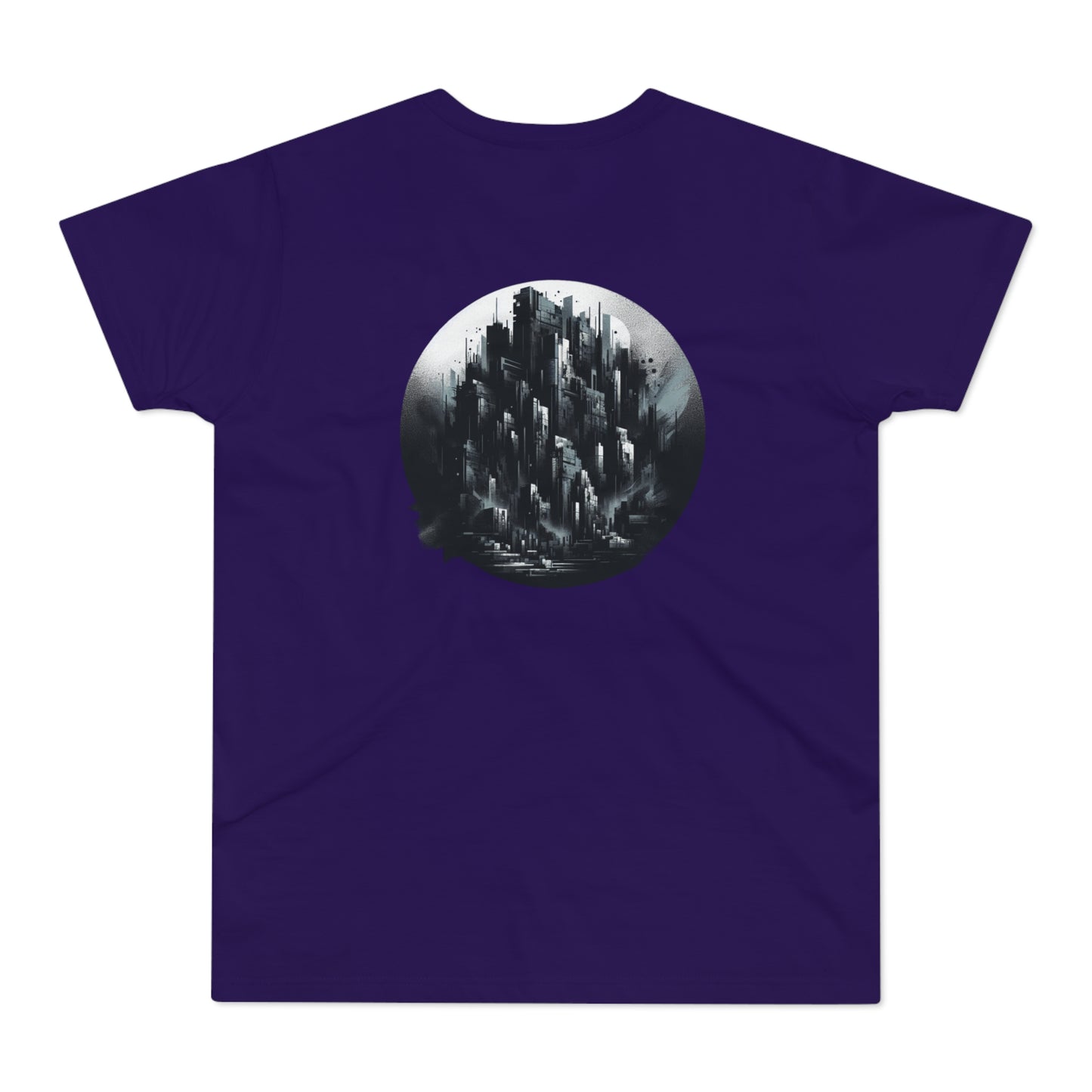 Urban Cyberpunk Unisex T-Shirt - Edgy Graphic Tee with Futuristic Design