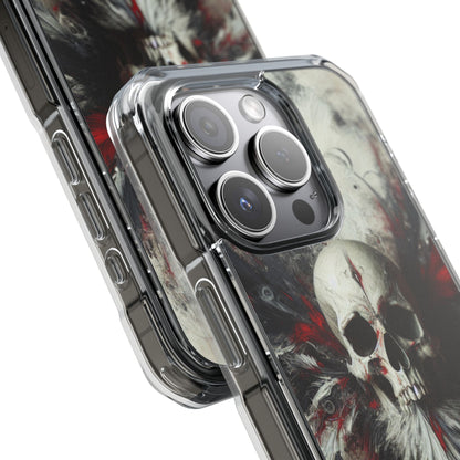 Gothic Skull Phone Case, Unique iPhone Cover, Edgy Smartphone Protector, Halloween Gift, Alternative Accessories