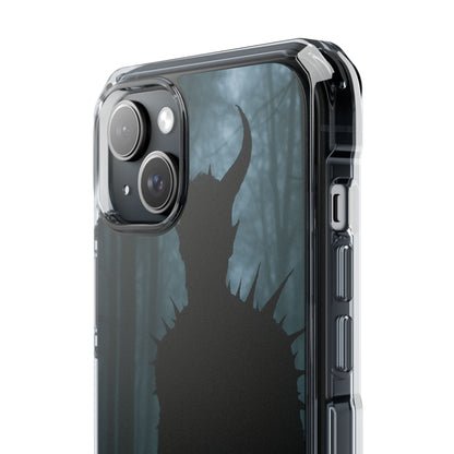 Magnetic Phone Cases, Dark Fantasy Case, Spooky Halloween Accessory, Gift for Gamers, Customizable Clear Impact Cover