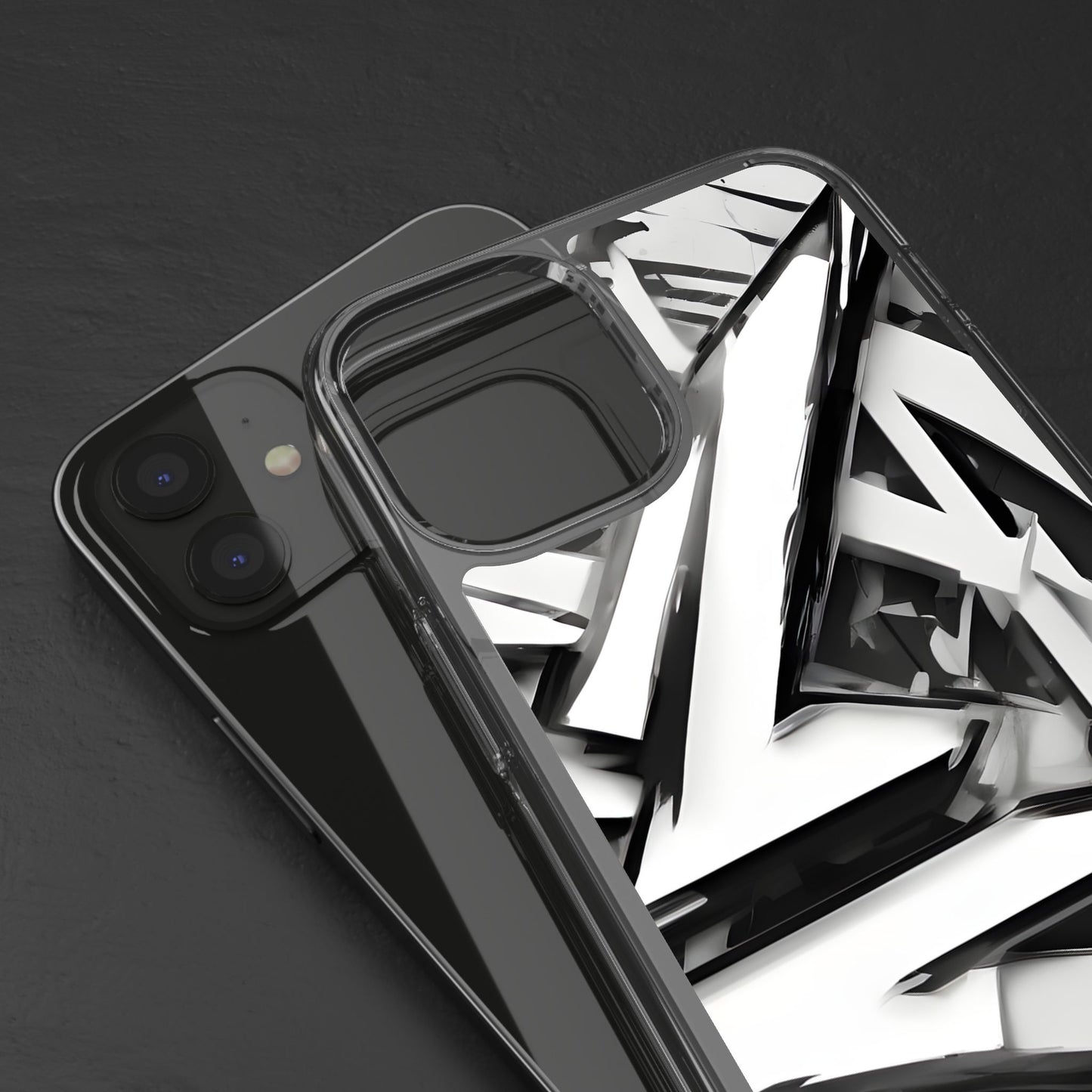 Phone Case, Abstract Futuristic Design