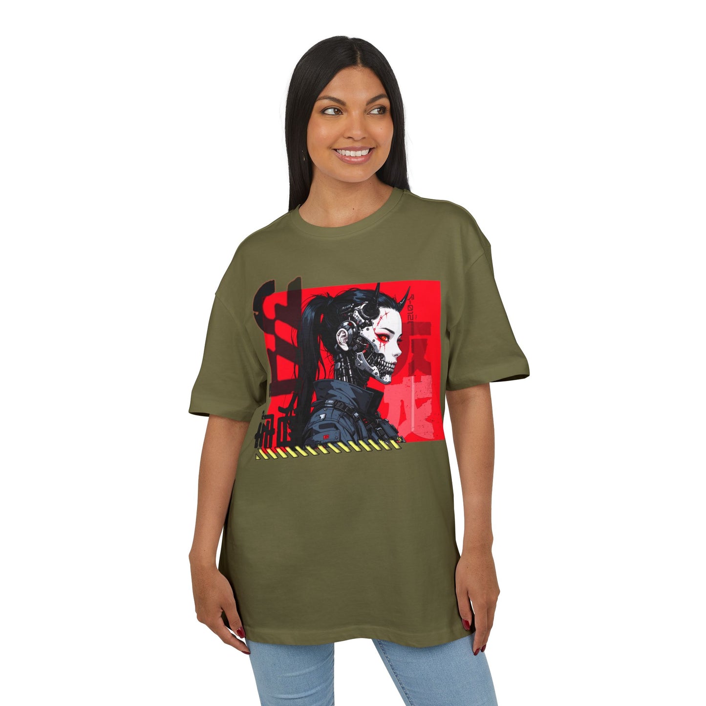 Cyber Edgy Oversize T-Shirt