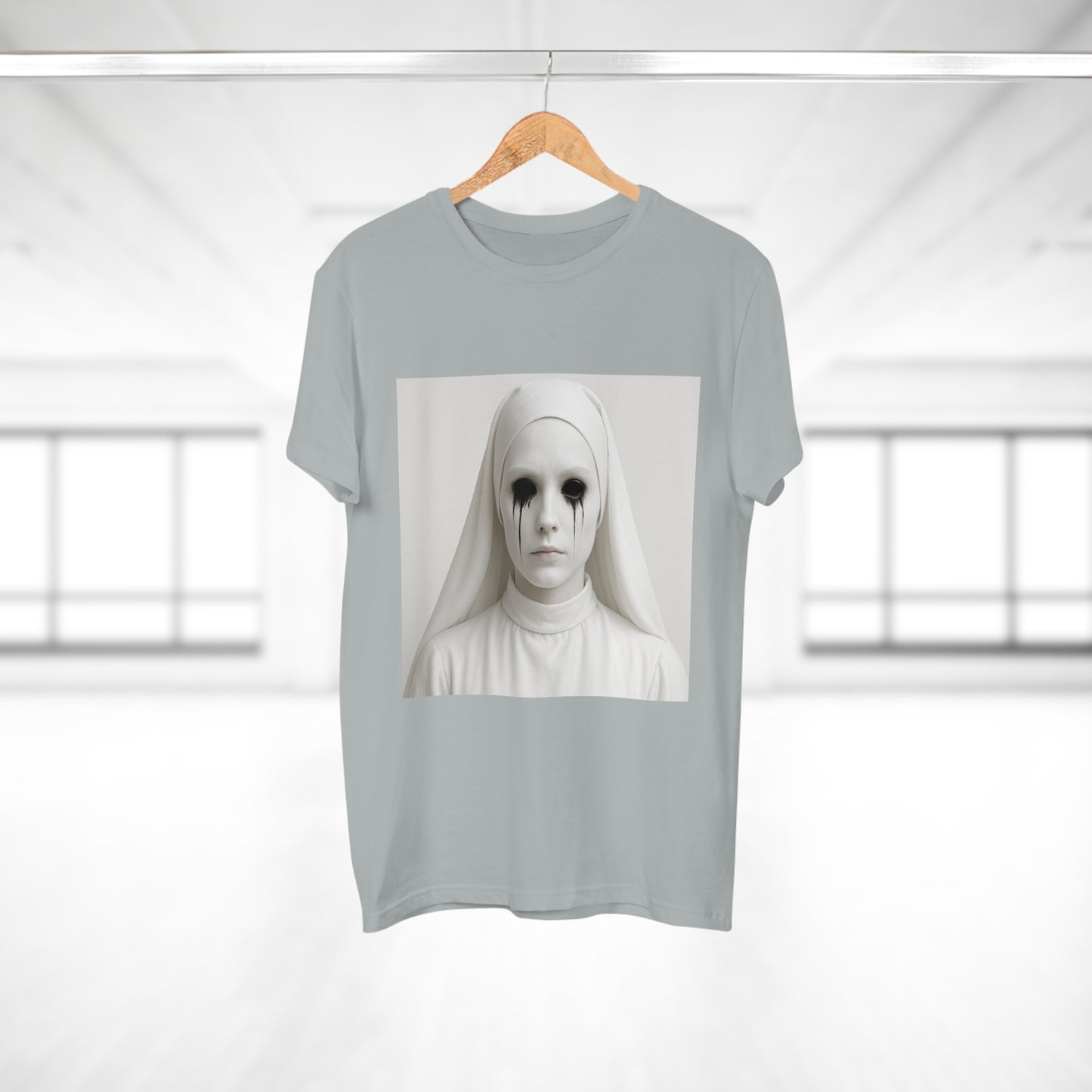 Spooky Art Tee, Unisex Graphic T-shirt, Halloween Costume, Horror Aesthetic Shirt, Creepy Vintage Look Top