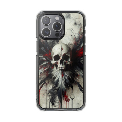 Gothic Skull Phone Case, Unique iPhone Cover, Edgy Smartphone Protector, Halloween Gift, Alternative Accessories
