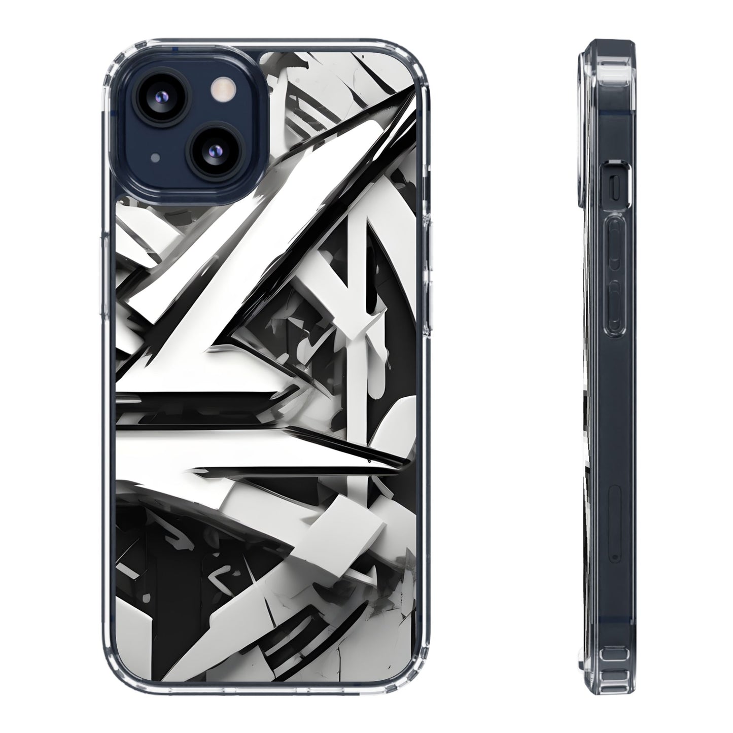 Phone Case, Abstract Futuristic Design