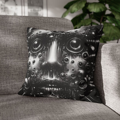 Funky Geometric Pillowcase, Modern Home Decor, Unique Throw Pillow Cover, Artistic Cushion Cover, Gift for Art Lovers