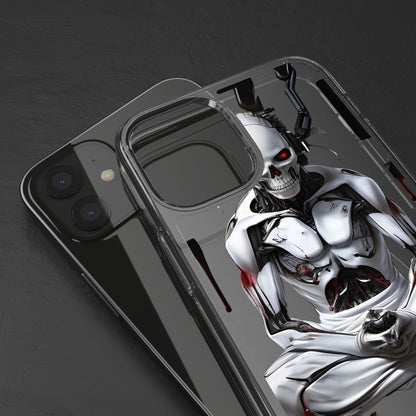 Clear Phone Cases with Cyber Design