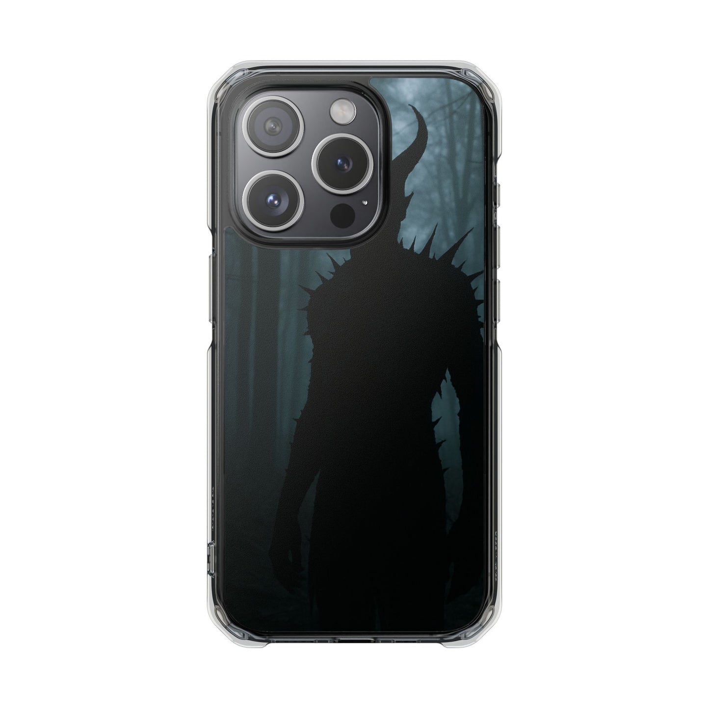 Magnetic Phone Cases, Dark Fantasy Case, Spooky Halloween Accessory, Gift for Gamers, Customizable Clear Impact Cover