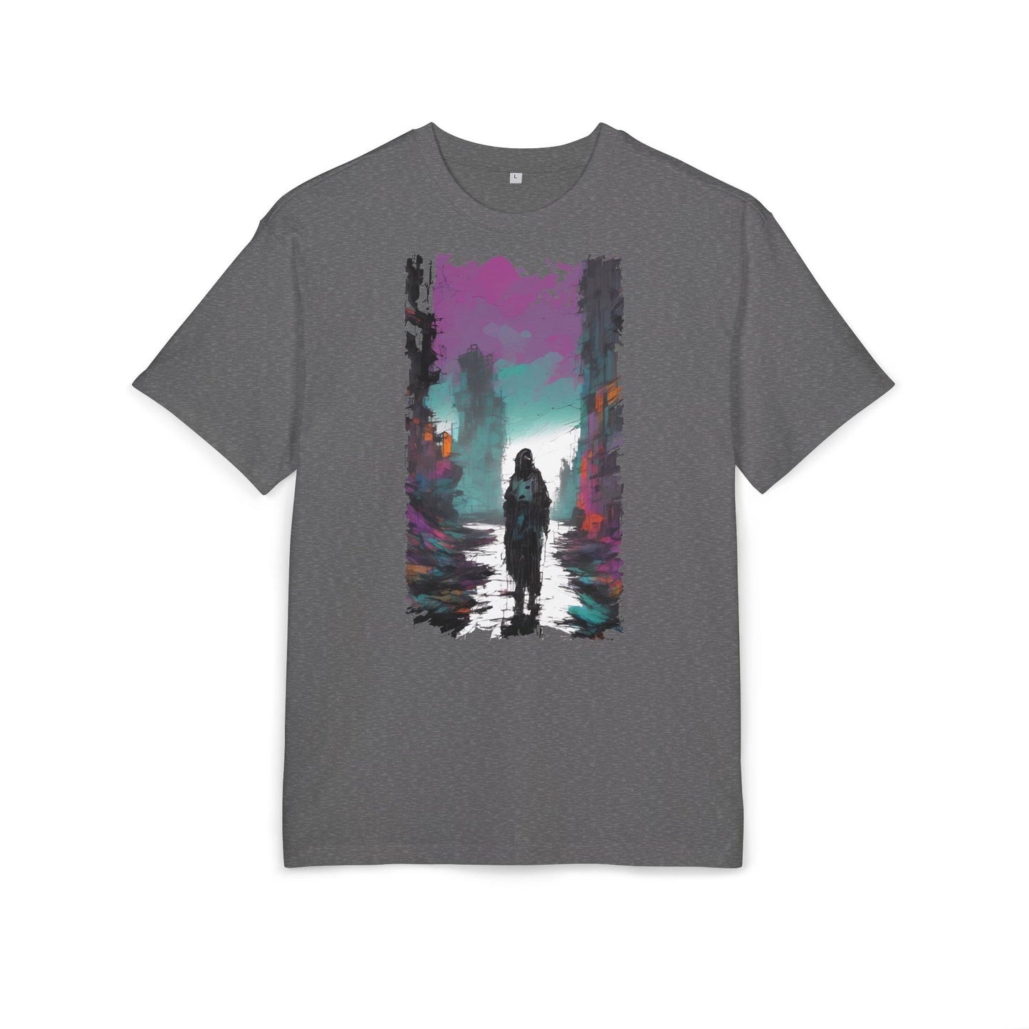 Unisex Oversized Graphic Tee with Forest Silhouette | Comfy Casual Wear, Gift for Nature Lovers, Ideal for Camping, Hiking, Everyday Style