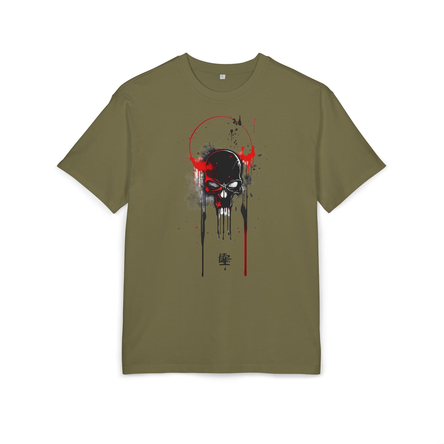 Edgy Oversized Graphic Tee, Cool Streetwear Shirt, Unisex Casual Wear, Unique Festival Apparel, Comfortable Everyday Outfit
