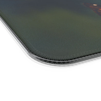 LED Gaming Mouse Pad with Wireless Charging | LED Desk Accessory, Gamer Gift, Tech Decor, Office Organizer, Home Office Essentials