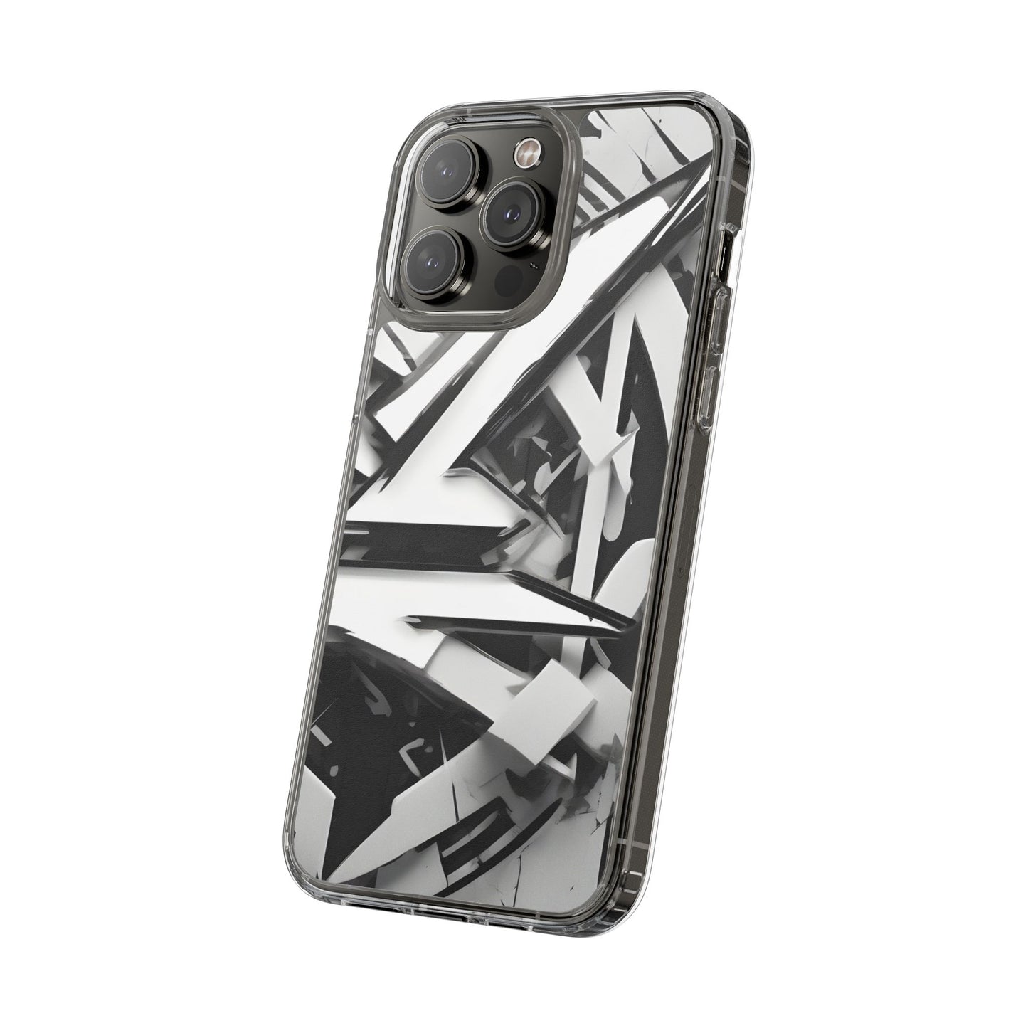 Phone Case, Abstract Futuristic Design