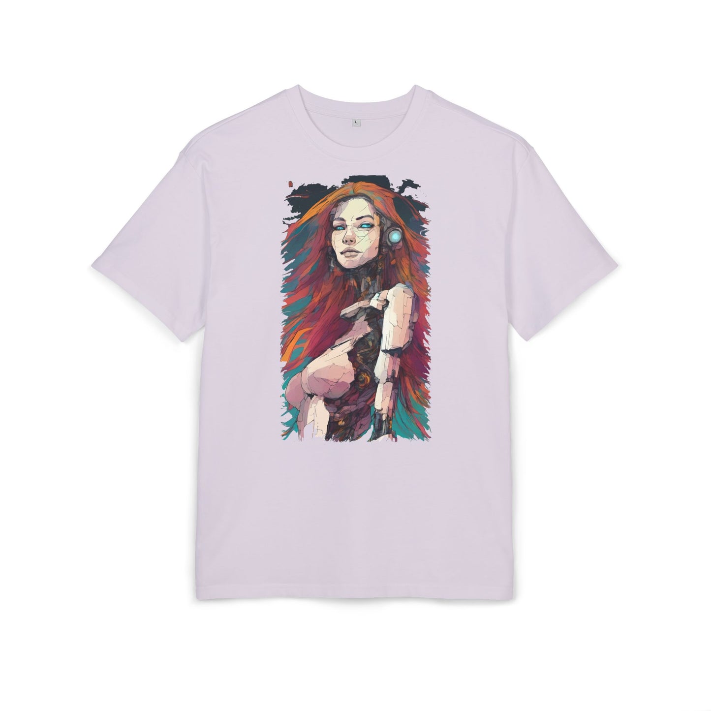 Artistic Oversize Tee - Vibrant Graphic Shirt, Casual Streetwear, Unique Gift for Art Lovers, Everyday Wear, Graphic Tee