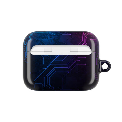 Futuristic AirPod Cases, Tech Accessory, Wireless Earbud Holder, Gift for Tech Lovers, Stylish Protector, Unique Design