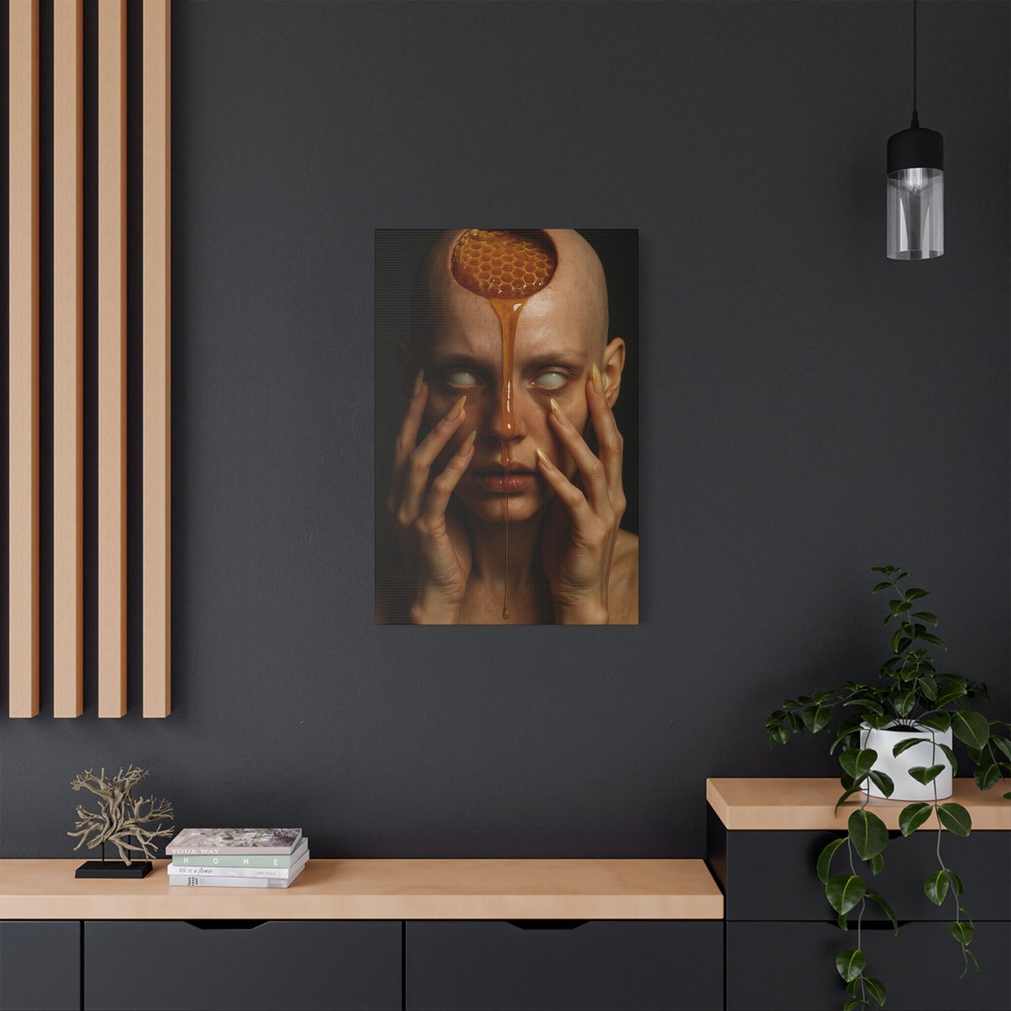 Artistic Wall Canvas Print, Modern Home Decor, Unique Art Piece, Abstract Design, Statement Wall Art