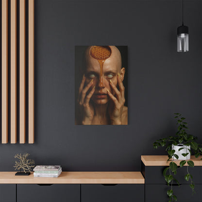 Artistic Wall Canvas Print, Modern Home Decor, Unique Art Piece, Abstract Design, Statement Wall Art