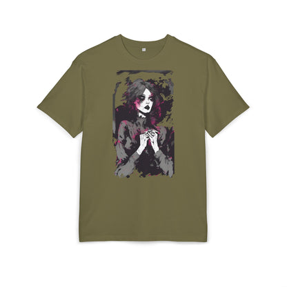 Artistic Oversize Tee | Unisex Tee with Unique Design, Casual Wear, Graphic Shirt, Gift for Art Lovers, Statement T-Shirt