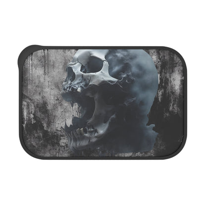 Skull Bento Box | Gothic Lunch Container, Unique Meal Prep Box, Skull Art Food Storage, Edgy Bento for Halloween, Gifting Ideas