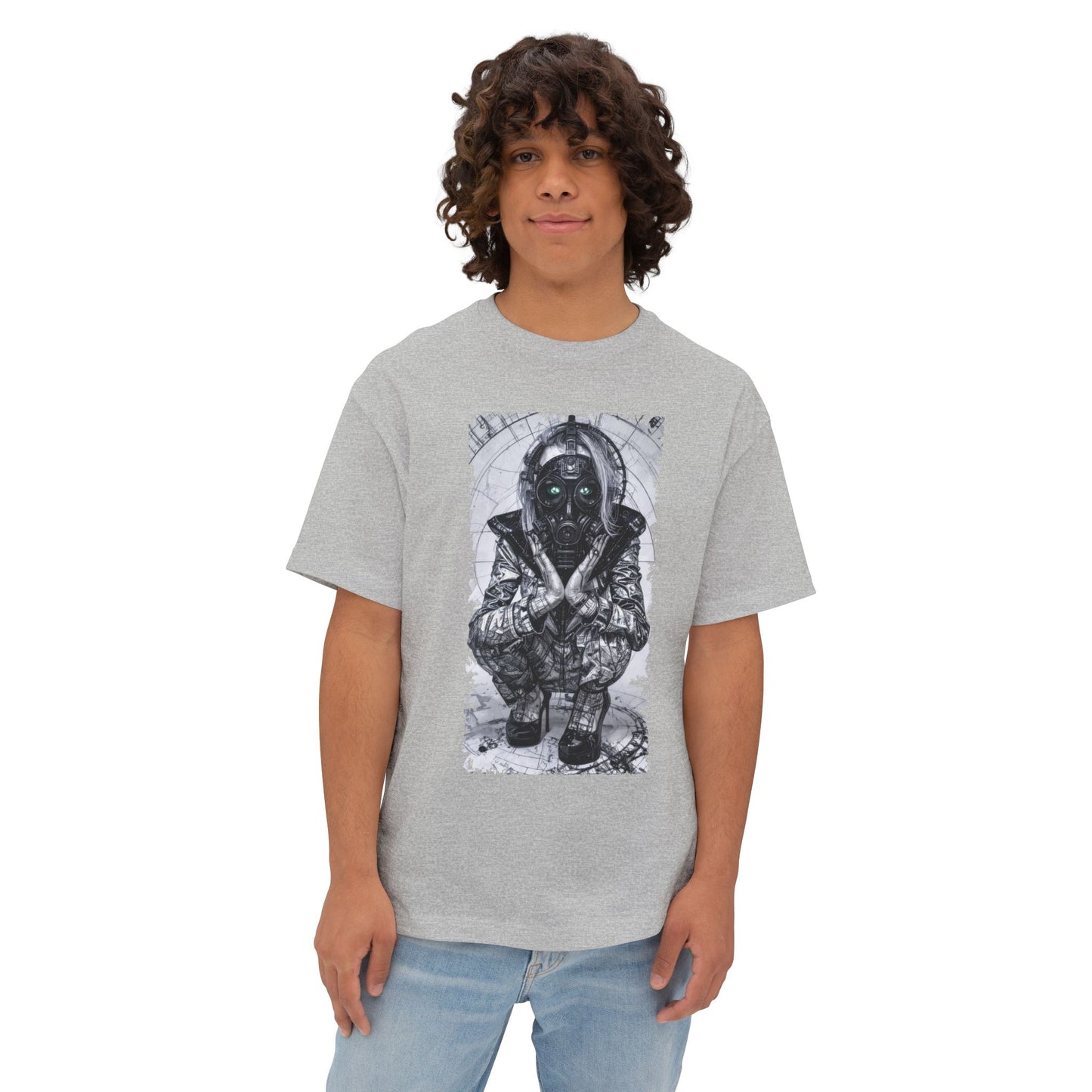 Unique Graphic Unisex Oversized Tee, Casual Streetwear, Ideal Gift for Art Lovers, Perfect for Summer Festivals, Relaxed Style