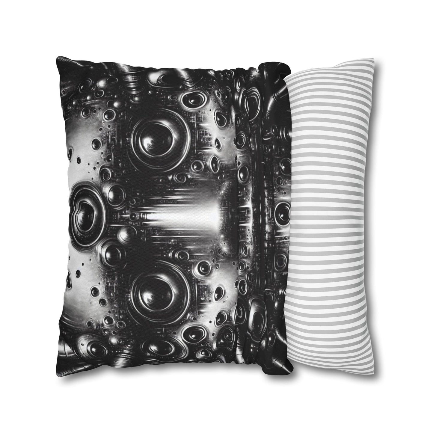 Funky Geometric Pillowcase, Modern Home Decor, Unique Throw Pillow Cover, Artistic Cushion Cover, Gift for Art Lovers
